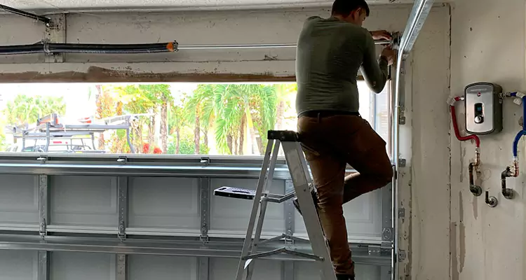 Garage Door Tension Spring Replacement in West Little River, FL