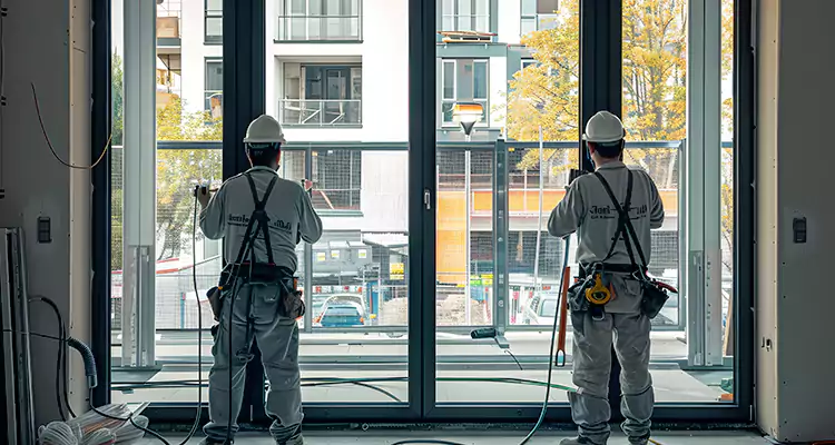 French Glass Panel Doors Repair in West Little River, FL