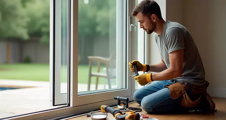 Squeaky Sliding Patio Doors in West Little River, FL