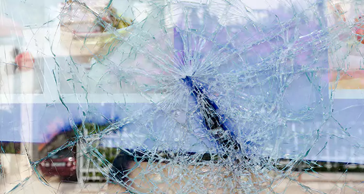 Cracked Glass Balcony Door Repair in West Little River, FL