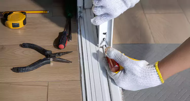 Closet Sliding Door Track Repair in West Little River, FL